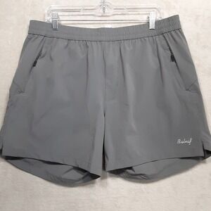 Baleaf Mens Work Out Jogger Shorts Sz.XL/Gray/Athletic/Gym/UPF 50/NWT!!!